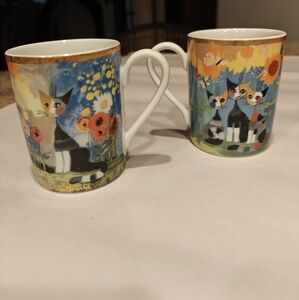 Rosina Wachtmeister Porcelain Cups